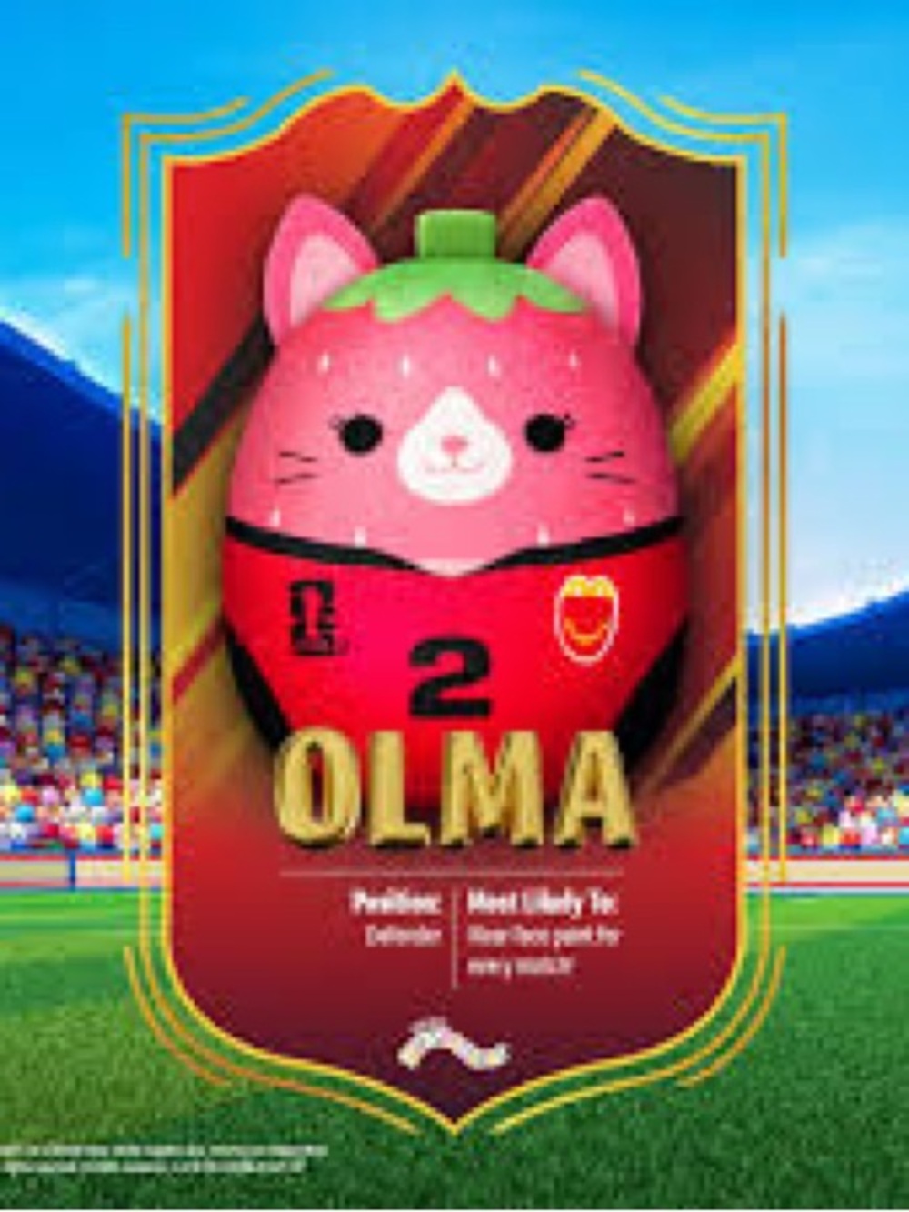 McDonald’s x FIFA World Cup “7” Olma Squishmallows Happy Meal 2026 Toy